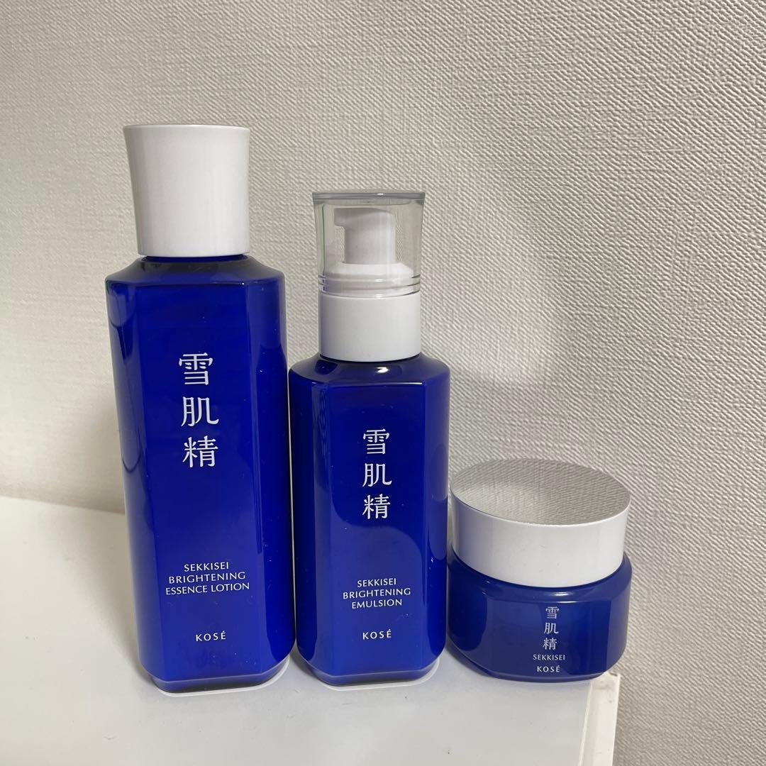 雪肌精　ブライトニング　エッセンスローション　エマルジョン　クリーム