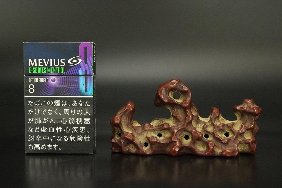 中国美術 朱泥 庭岩形 筆架 文房四宝 在印(HA520) - メルカリ