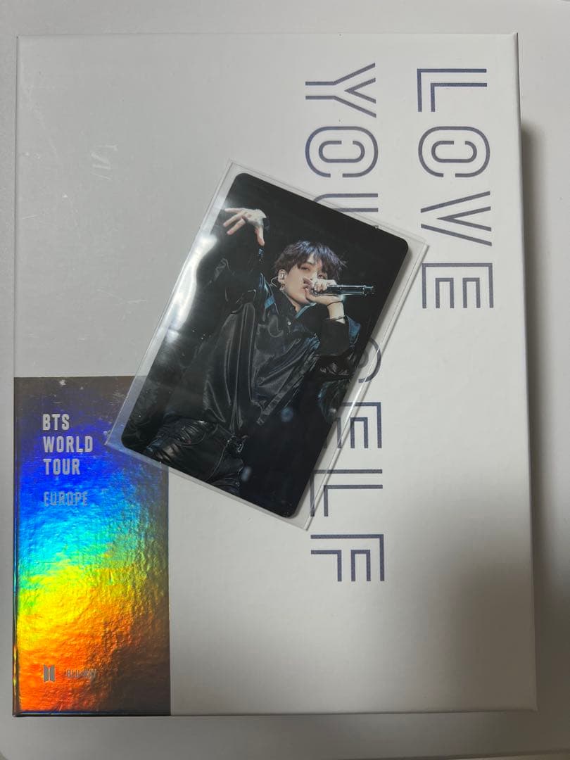 BTS LYS EUROPE Blu-ray トレカ SUGA シュガ ユンギ