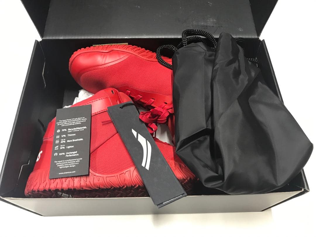 AVANCUS アヴァンサス V3.0 ハイトップ レッド 42 27cm