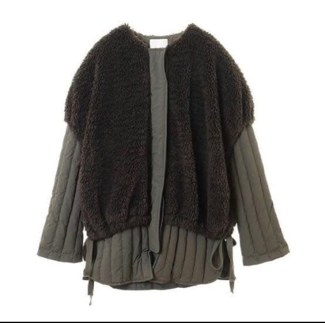 【最終価格】CLANE ボアベスト ダウンジャケット サイズ2