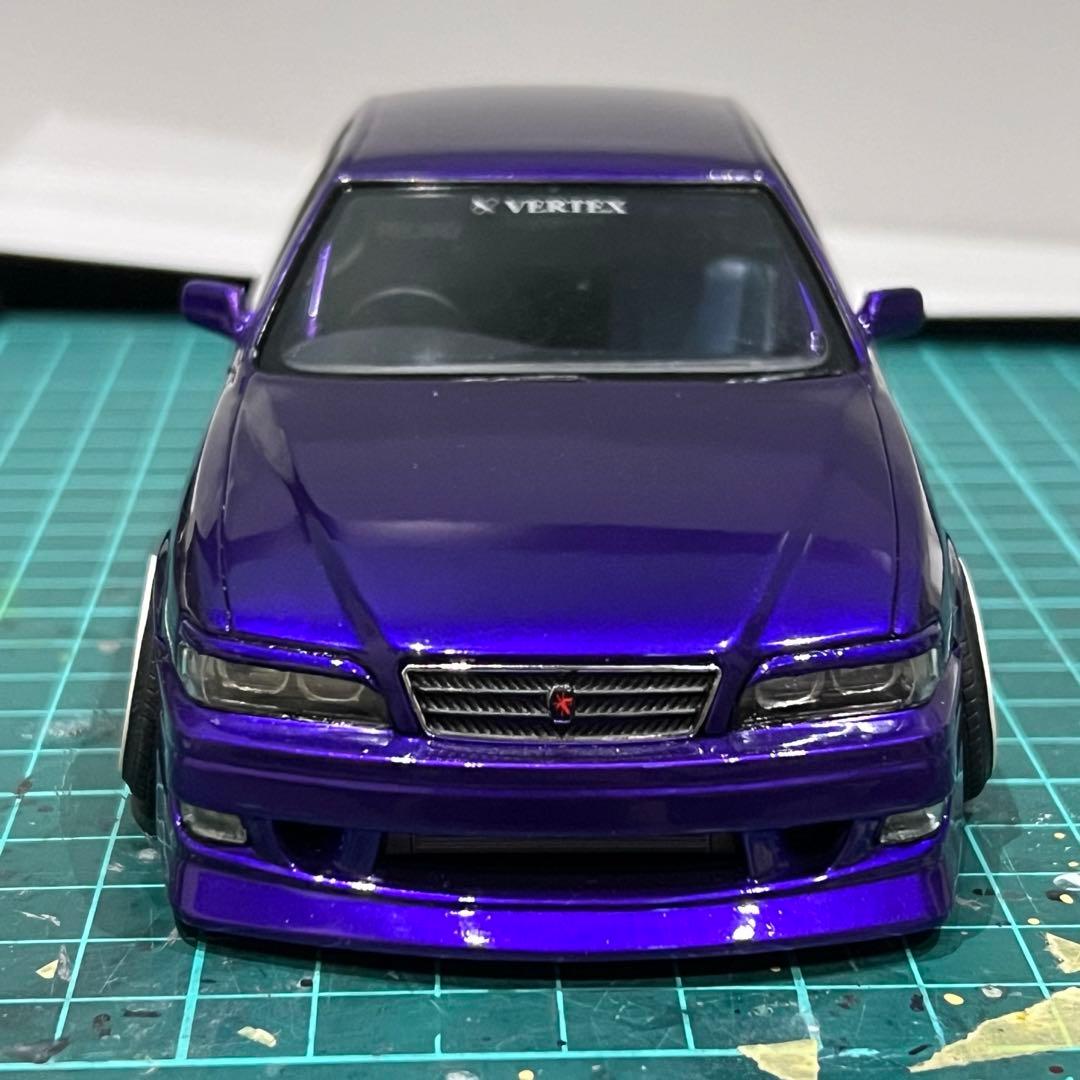 アオシマ 1/24 VERTEX JZX100 チェイサー 完成品 - メルカリ