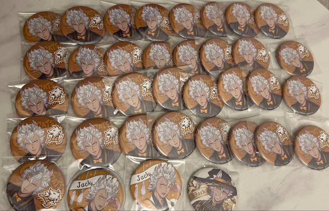 ツイステ ジャック バースデー 缶バッジ 36個 ディズニー ツイステッドワンダーランド バースデーセット 第二弾