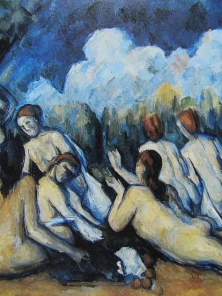 Cezanne、Bathing Women、希少画集画、新品額付