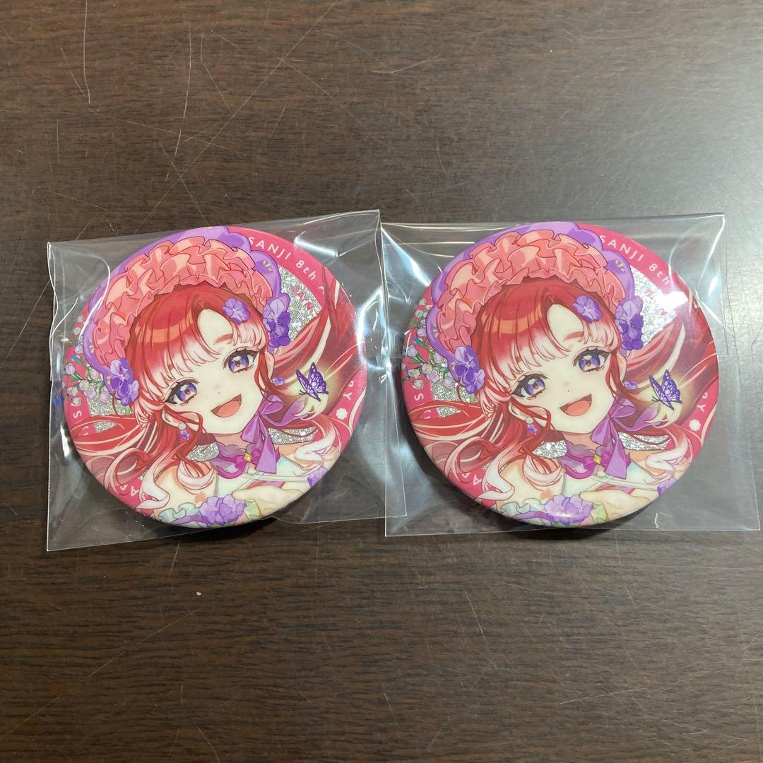 早乙女ベリー にじさんじ 8周年 缶バッジ - メルカリ