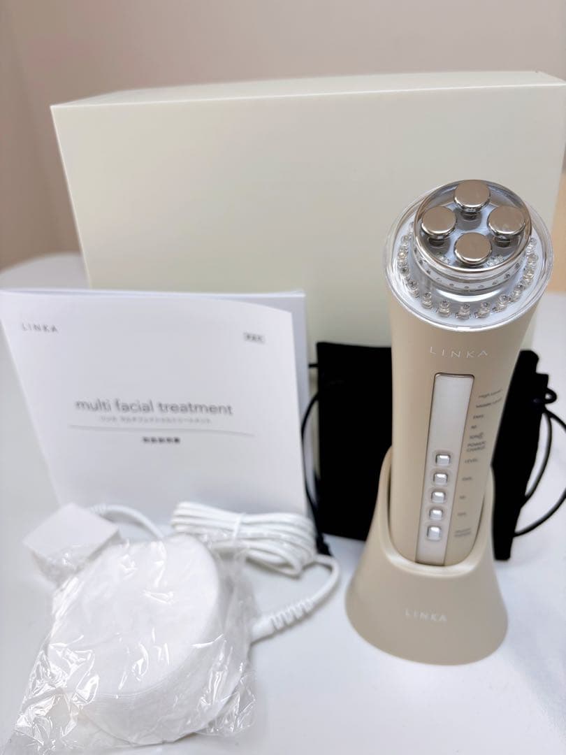 【美品】LINKA リンカ マルチフェイシャルトリートメント 美顔器