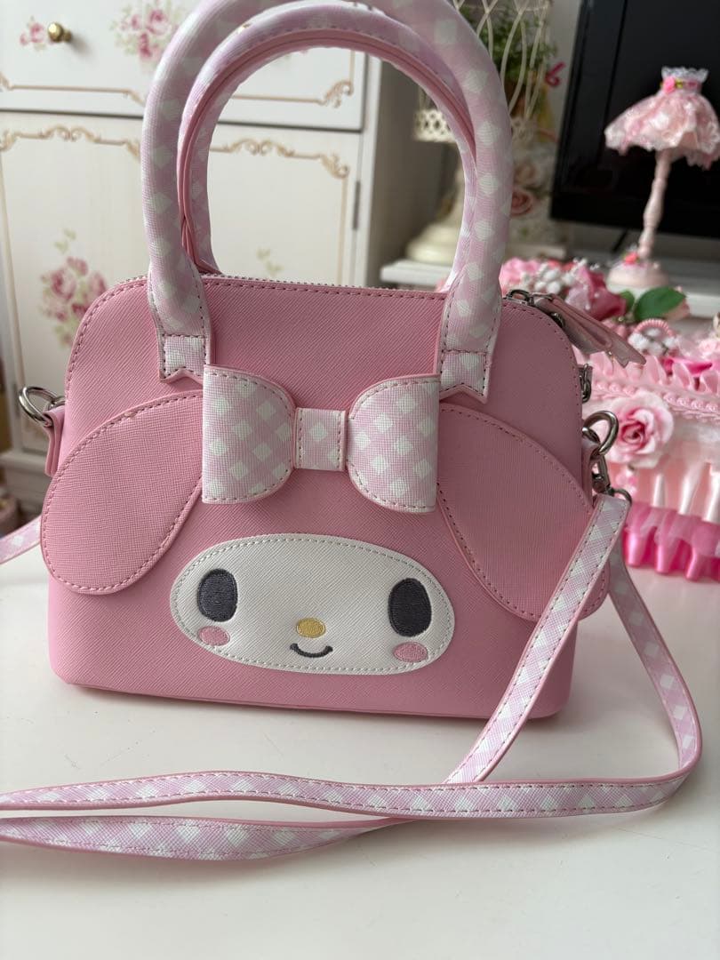 メゾピアノ　マイメロ　ショルダーバッグ