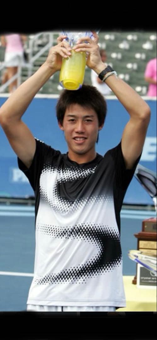 錦織圭、ジョコビッチモデル adidas テニスウェア メンズLサイズ