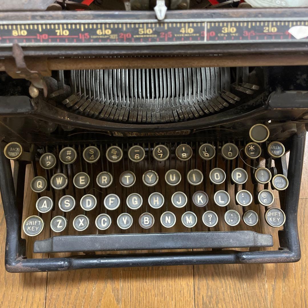 アンダーウッド Underwood タイプライター アンティーク - メルカリ