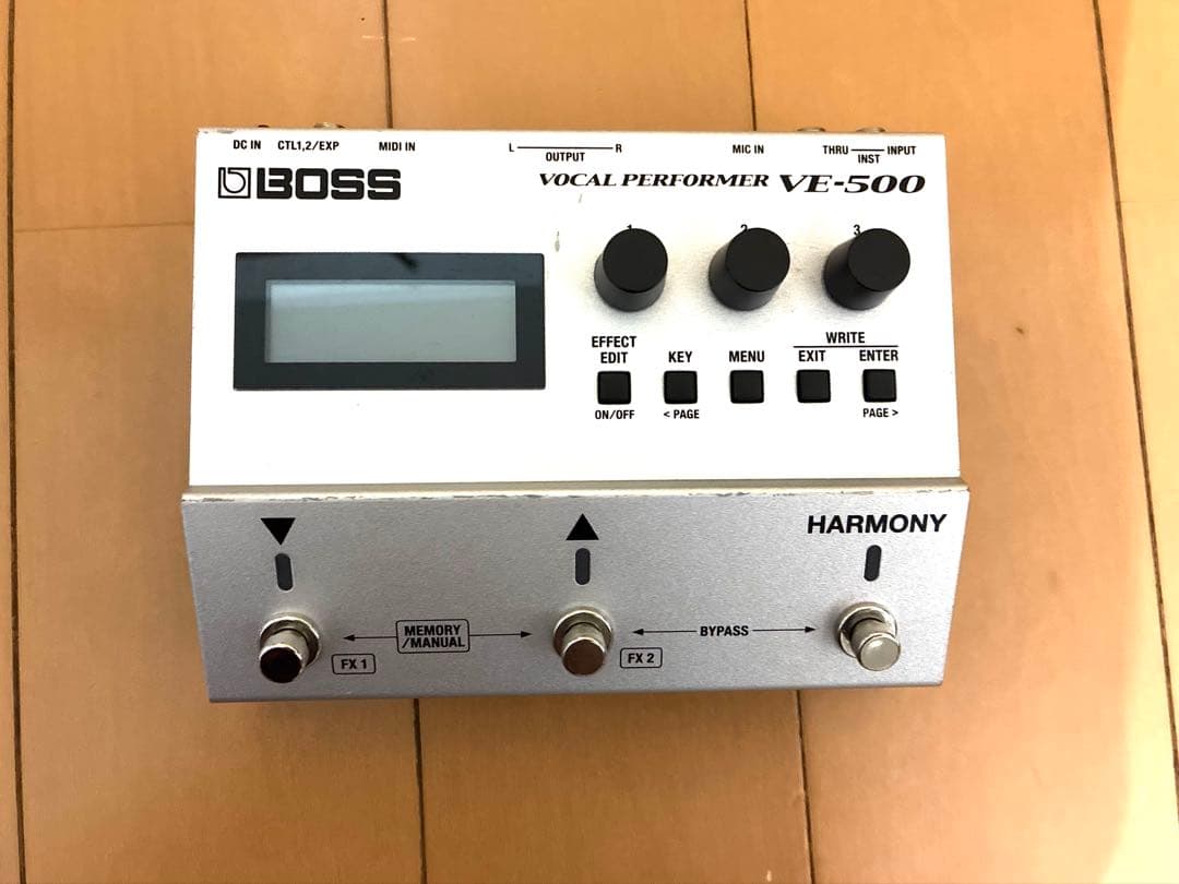 BOSS VE-500 ボーカルパフォーマー Boss VE-500 Vocal Performer – Kraft Music