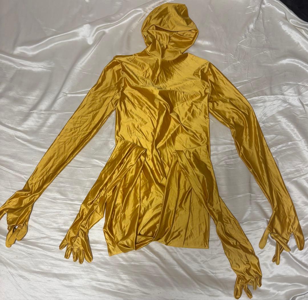 ツルスベゼンタイ 全身タイツ ZENTAI ゴールド ※オプション概要欄記載