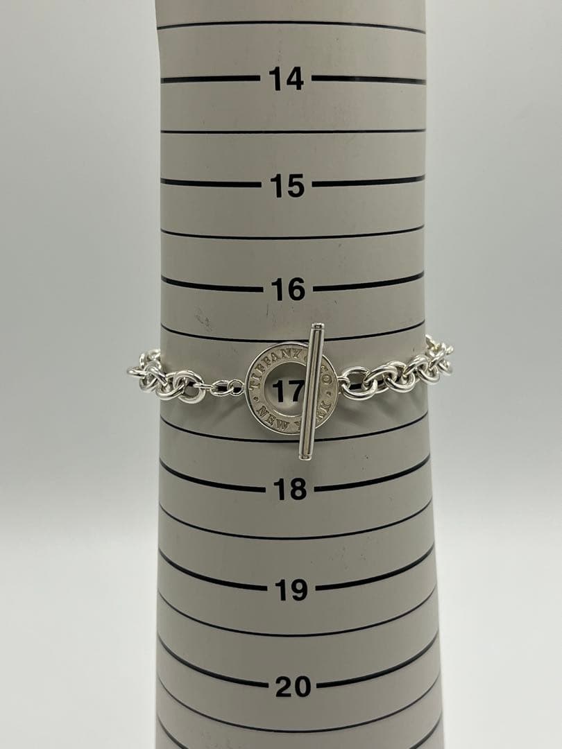 ティファニー TIFFANY ドーナツリンク トグル ブレスレット AG925