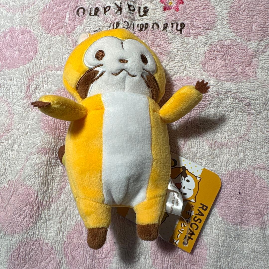 もちらすかる あらいぐまラスカル マスコット ぬいぐるみキーホルダー