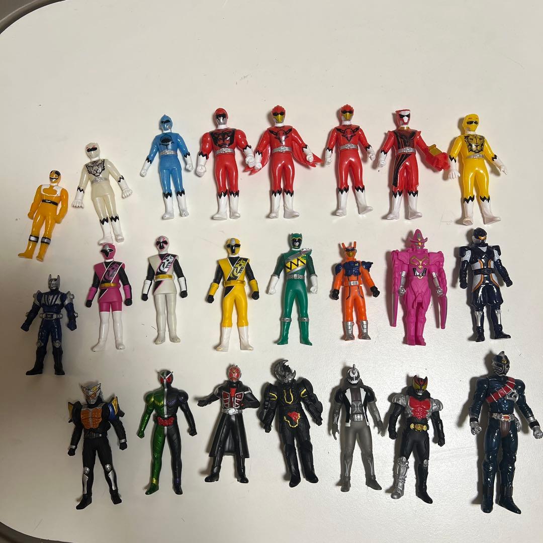戦隊ヒーロー ソフビ まとめ売り 23体 仮面ライダー - メルカリ