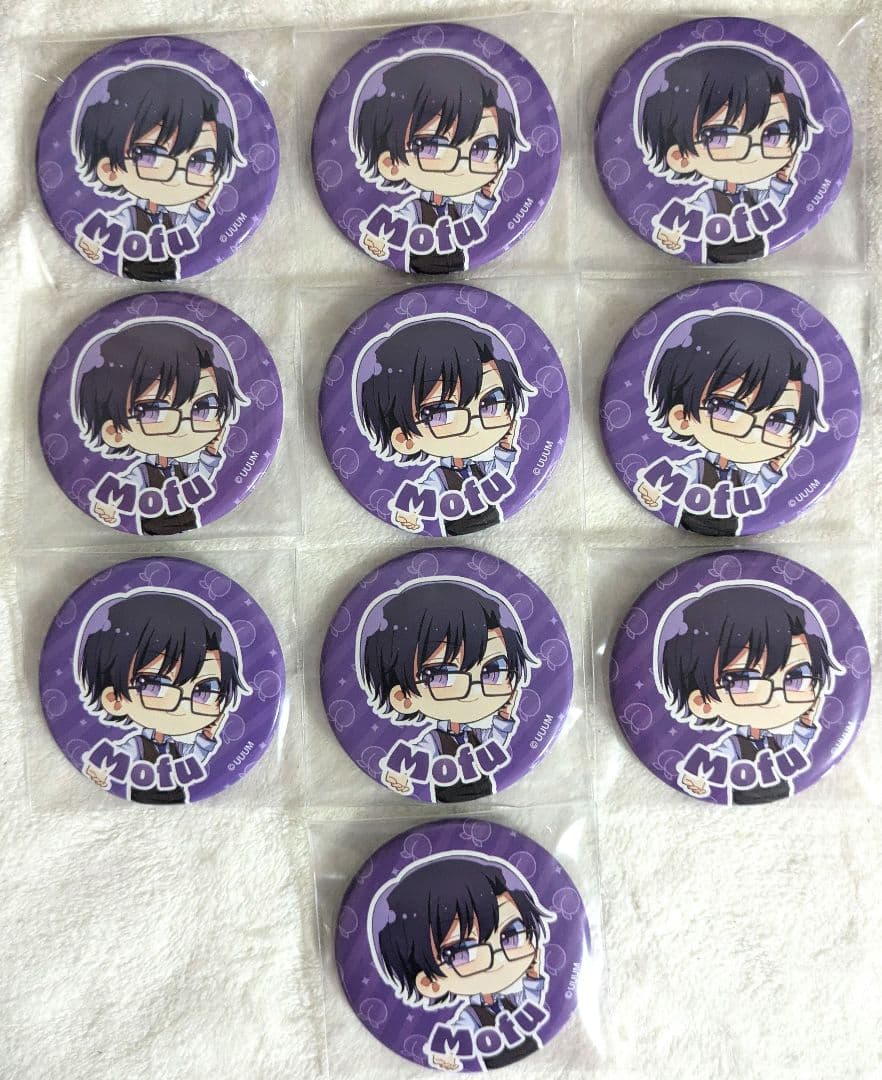 カラフルピーチ からぴち もふ 新ビジュ 缶バッジ 10個 匿名配送