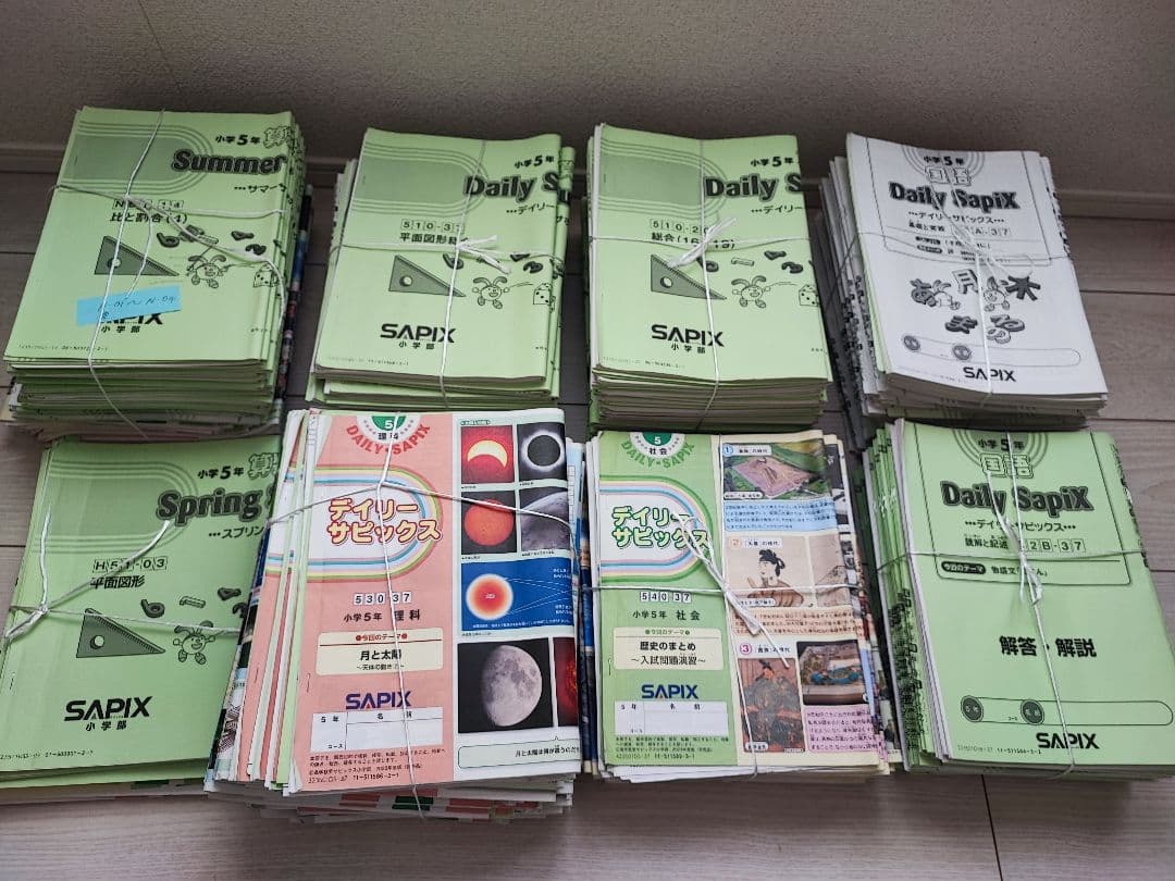 値下げ28日まで★SAPIX 5年生　1年間 全科目　テキスト　②