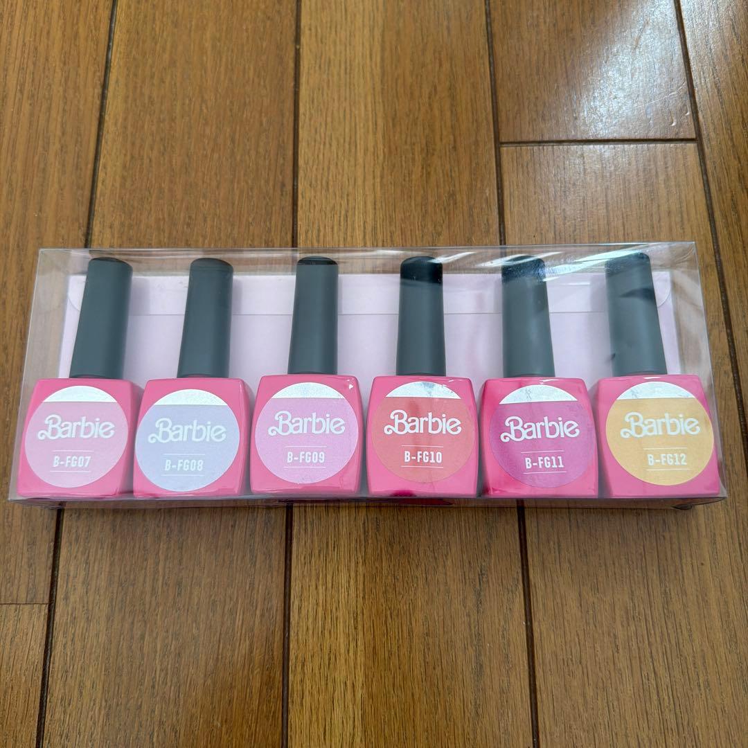 Barbie クリスタルフラッシュジェル 6色セット No.1