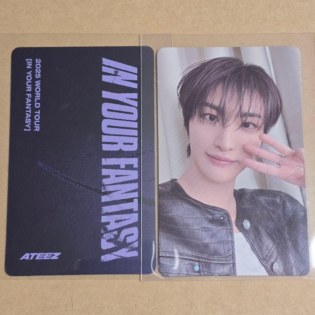 ATEEZ IN YOUR FANTASY ラントレ ソンファ トレカ ソウル - メルカリ