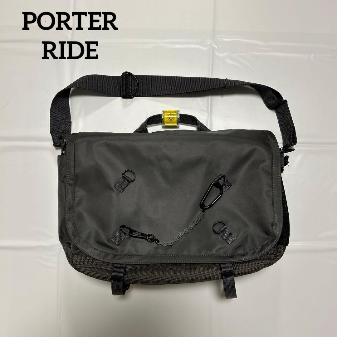 バッグ PORTER RIDE MESSENGER BAG GRAY RIDE(ライド) MESSENGER BAG | 吉田カバンホームページ | YOSHIDA & Co.