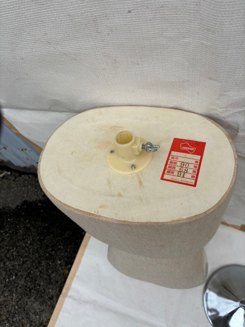 マネキン ボディ トルソー 女性用 HOSOKAWA製 ナチュラルカラ- - メルカリ