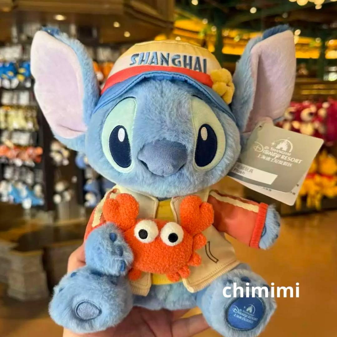 上海ディズニー新作 上海シリーズ スティッチかにぬいぐるみ - メルカリ