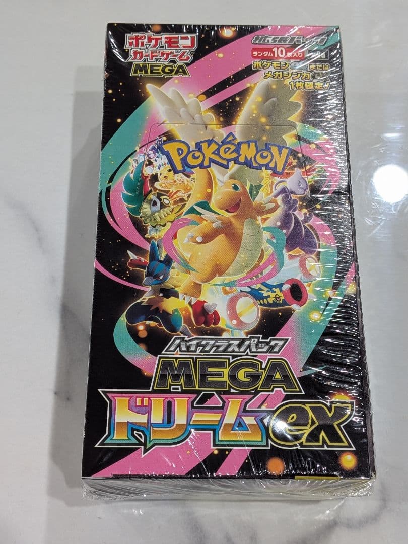 【新品未開封】MEGAドリームexシュリンク付き ポケモンカードゲーム MEGA ドリームEX 新品未開封シュリンク付き