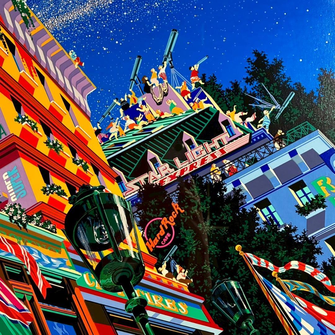 ヒロ・ヤマガタ「スターライトエクスプレス」シルクスクリーン 大作