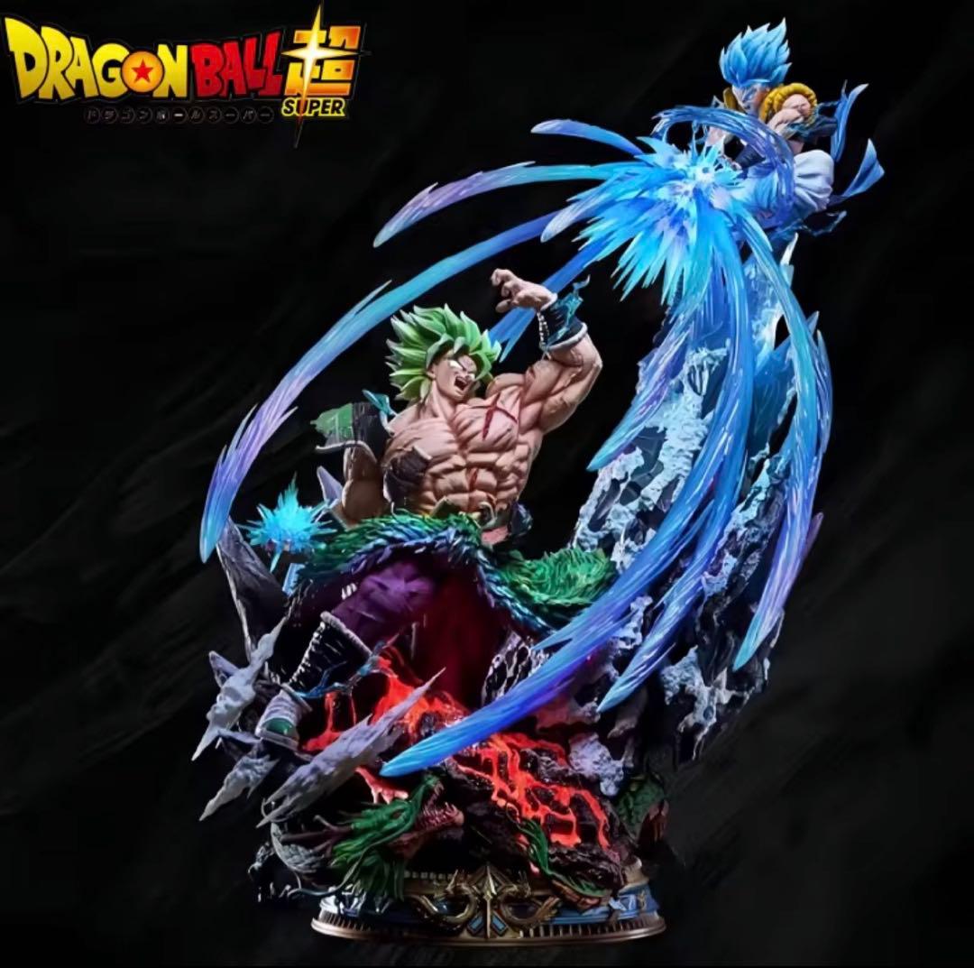 ドラゴンボール　ブロリー　ゴジータ　フィギュア　ガレージキット　23cm