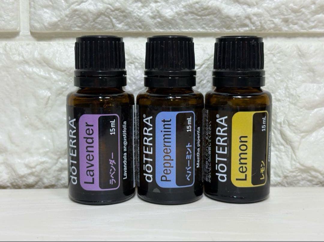 doTERRA ドテラ正規品　ラベンダーペパーミントレモン 15mL 3本セット