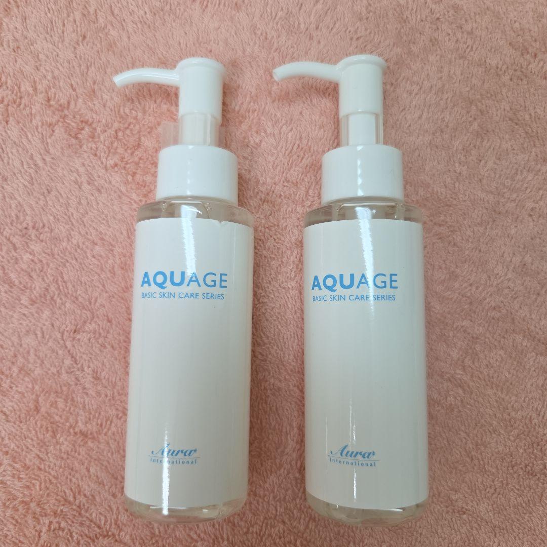新品未開封 アウラインターナショナル アクアージ クレンジングジェル×2本