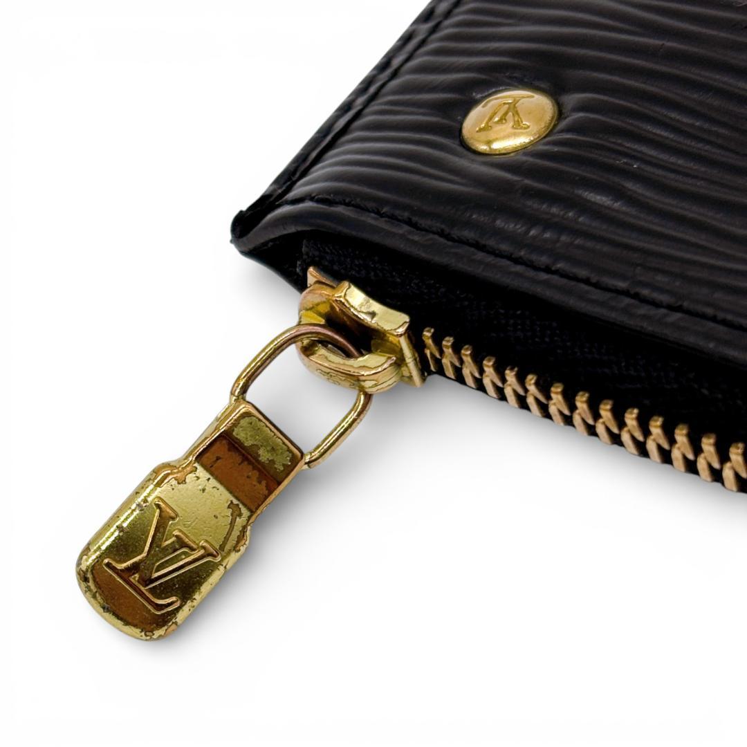 ルイヴィトン エピポシェットクレコインケース 小銭入れ ブラック