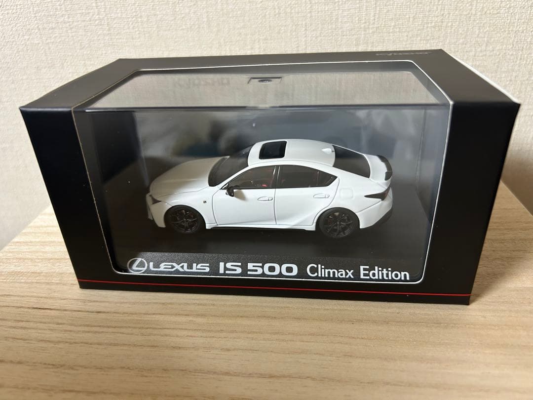 京商　Lexus IS 500 Climax Edition ホワイト