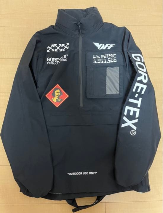 off-white goretex ジャケット 新品 - メルカリ