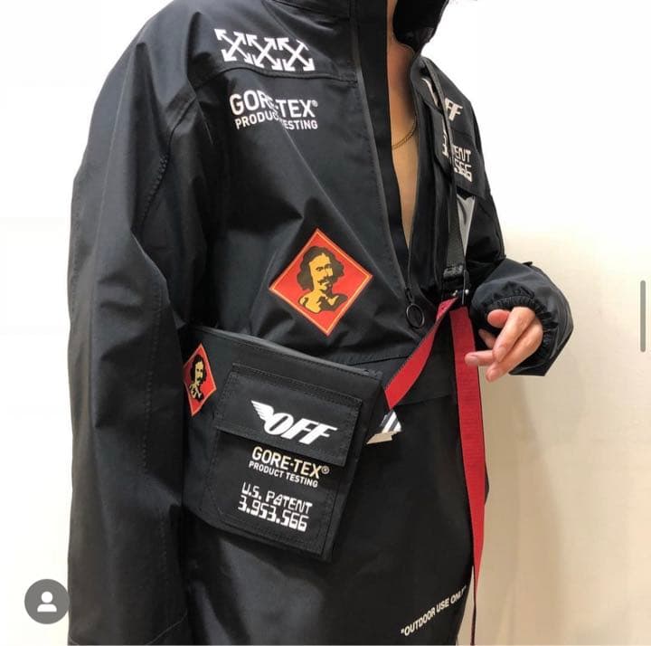 off-white goretex ジャケット 新品 - メルカリ