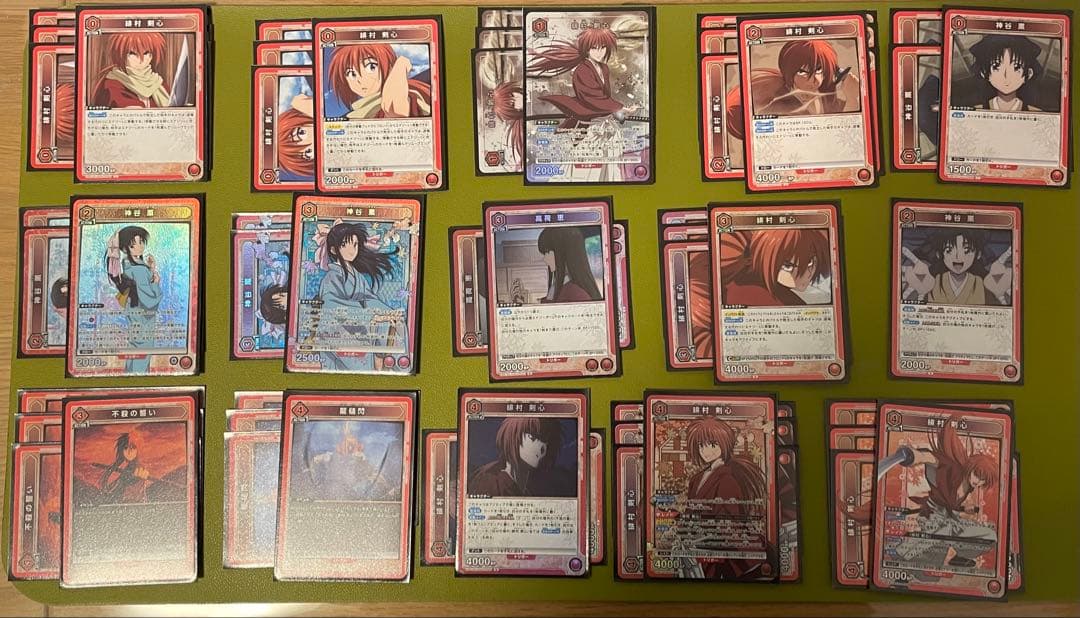 ユニオンアリーナ るろうに剣心 赤剣心デッキ