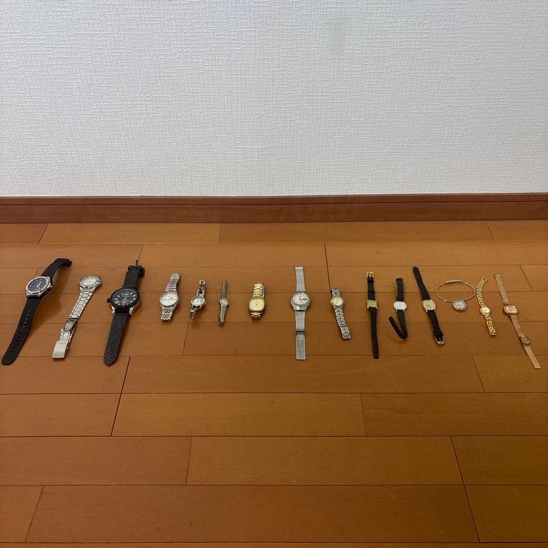 時計15点ジャンクセット SEIKO CASIO EXCEED etc...