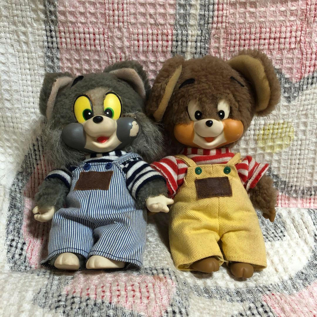 昭和レトロ ヴィンテージ マスダヤ トム＆ジェリー ぬいぐるみ 中古品