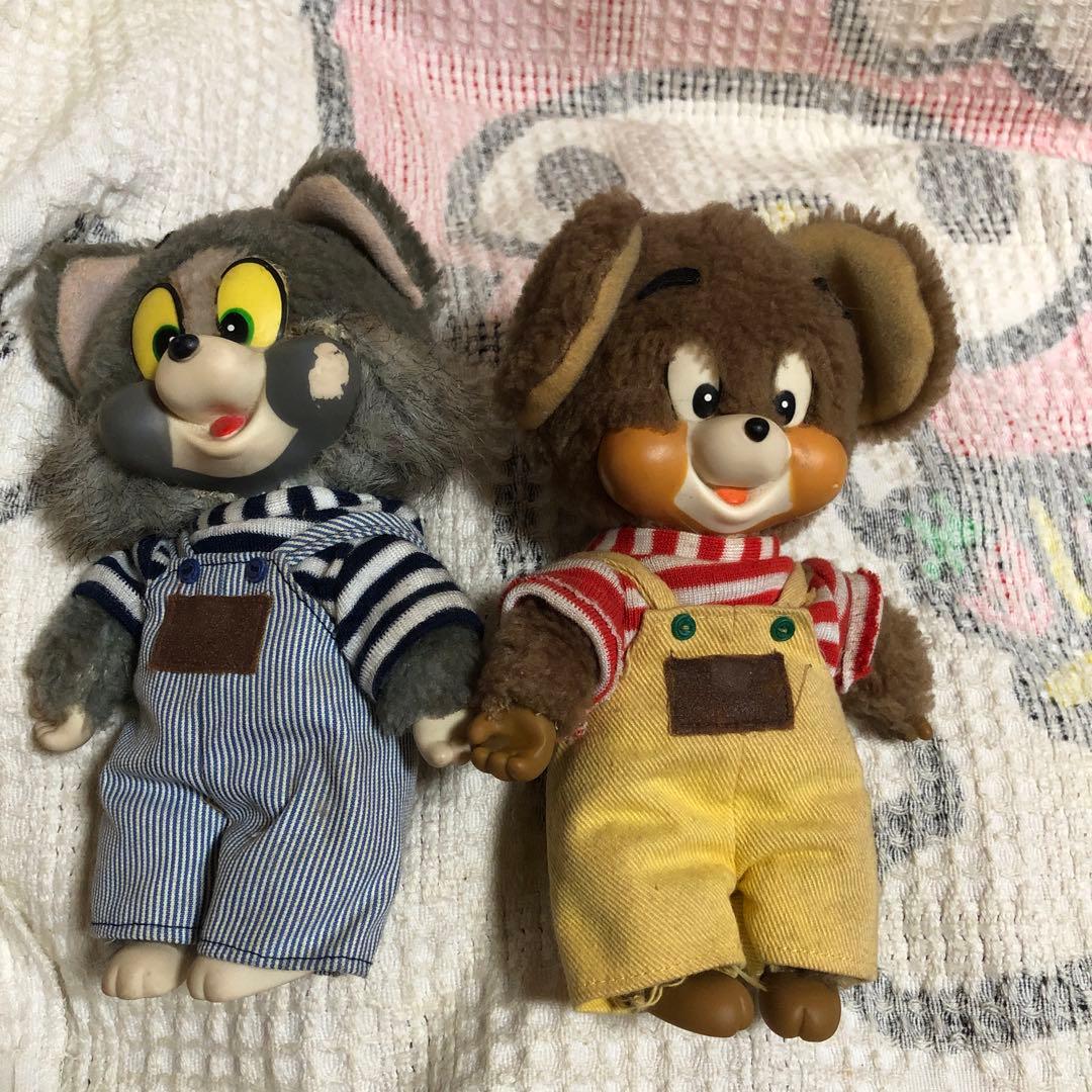 昭和レトロ ヴィンテージ マスダヤ トム＆ジェリー ぬいぐるみ 中古品