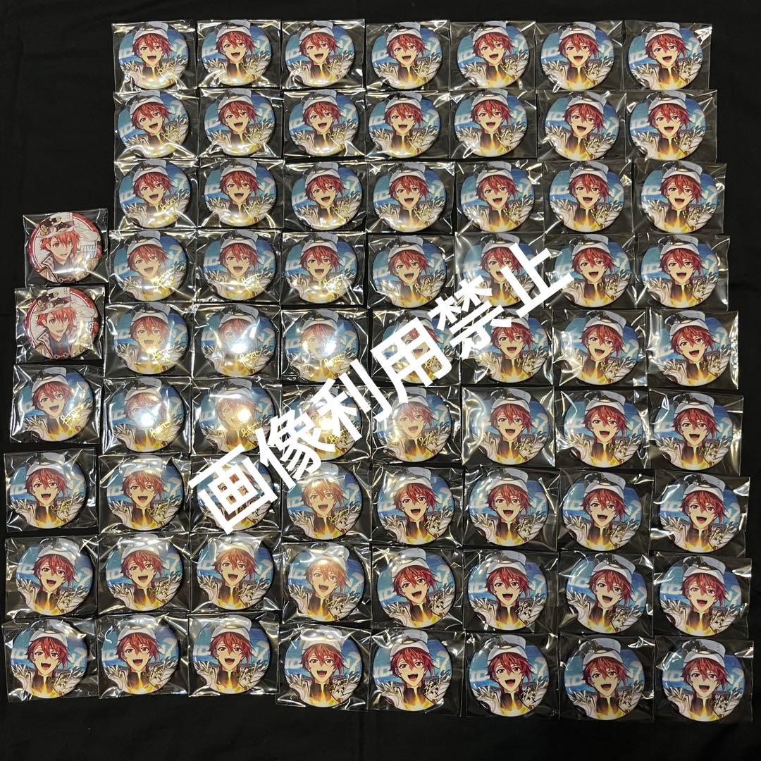 七瀬陸 アイナナ ブラホワ 缶バッジ まとめ売り アイナナ アイドリッシュセブン 缶バッジ ブラホワ 七瀬陸 2点セット