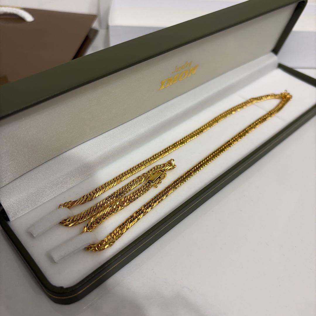 喜平ネックレス K18 Mカットトリプル 25g 50cm 喜平 ネックレス K18 トリプル Mカット 25g 50cm 造幣局検定マーク