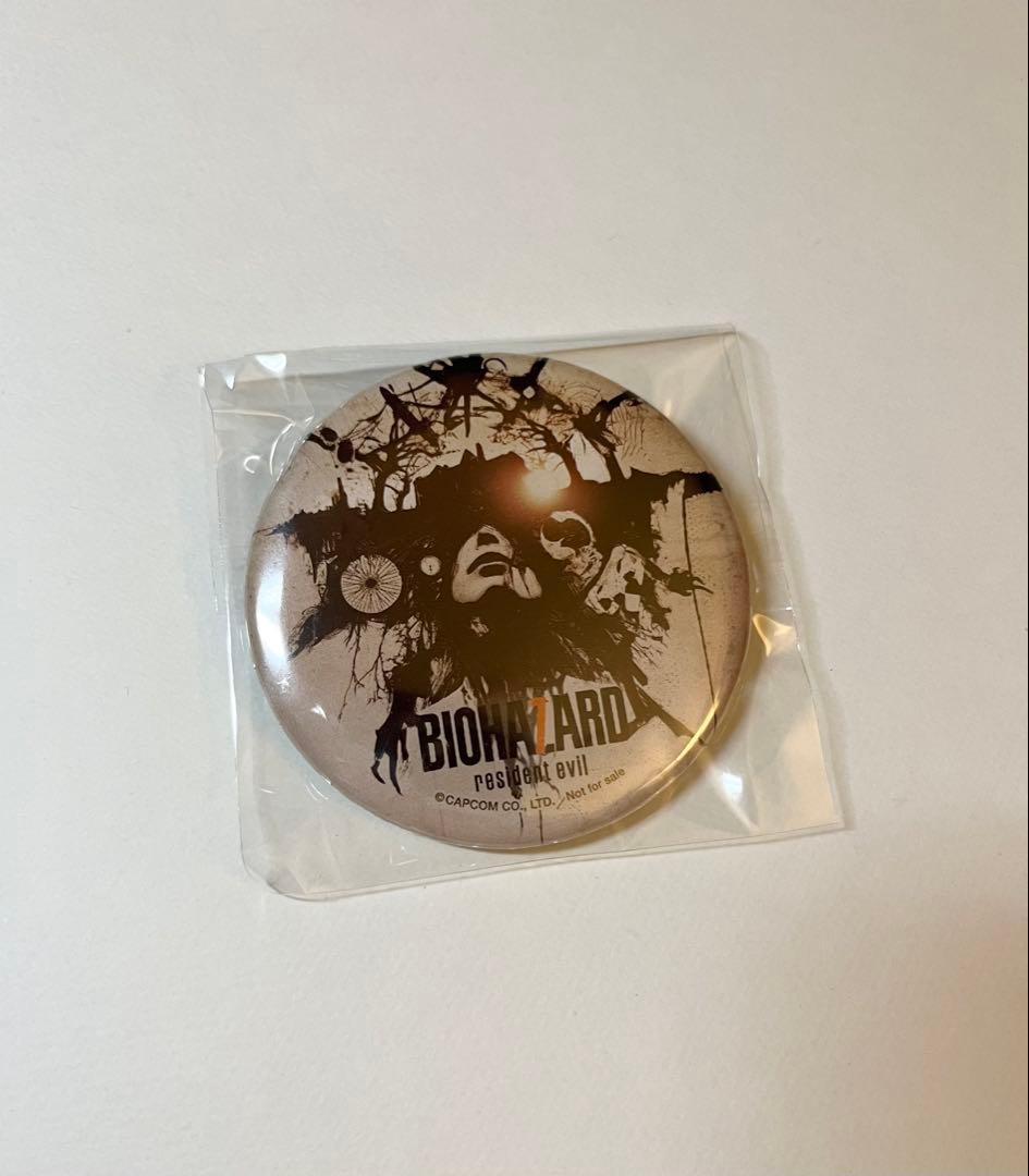 バイオハザードセブン BIOHAZARD resident evil 缶バッジ