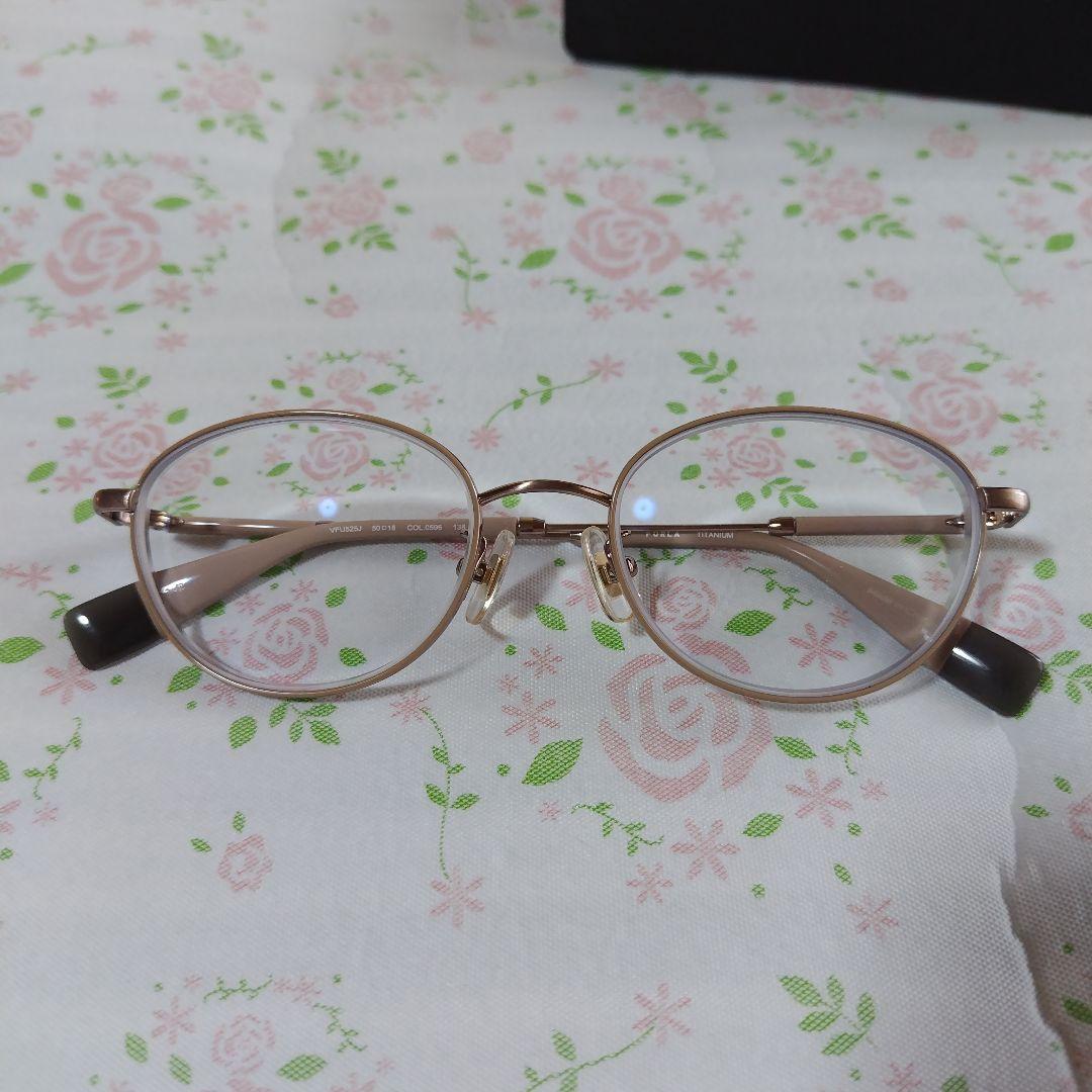 【未使用】　パリミキ　メガネの三城　メガネ　近視　度付き　FURLA 　フルラ