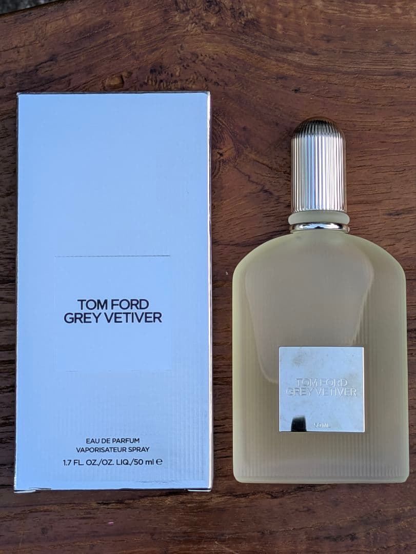 TOMFORD トムフォード グレイ ベチバー　オード パルファム 箱有 残多