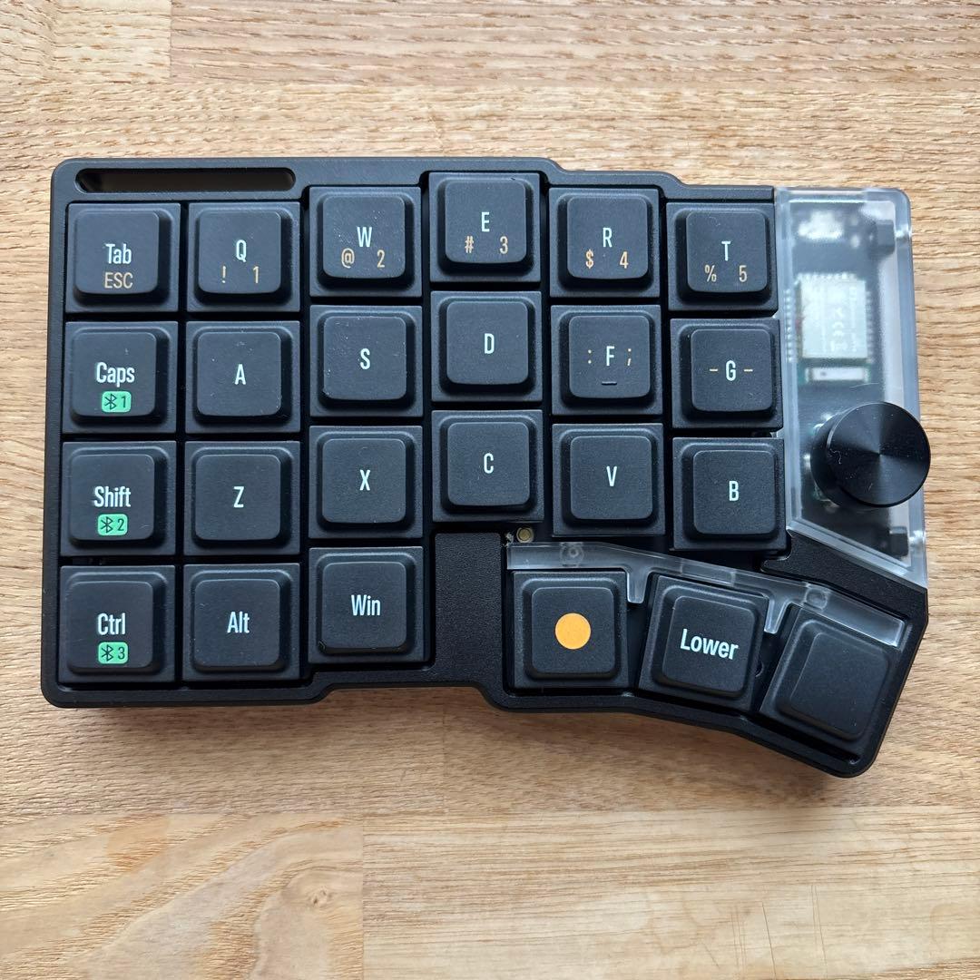 Cornix LP ブラック JezailFunder 分割キーボード - メルカリ