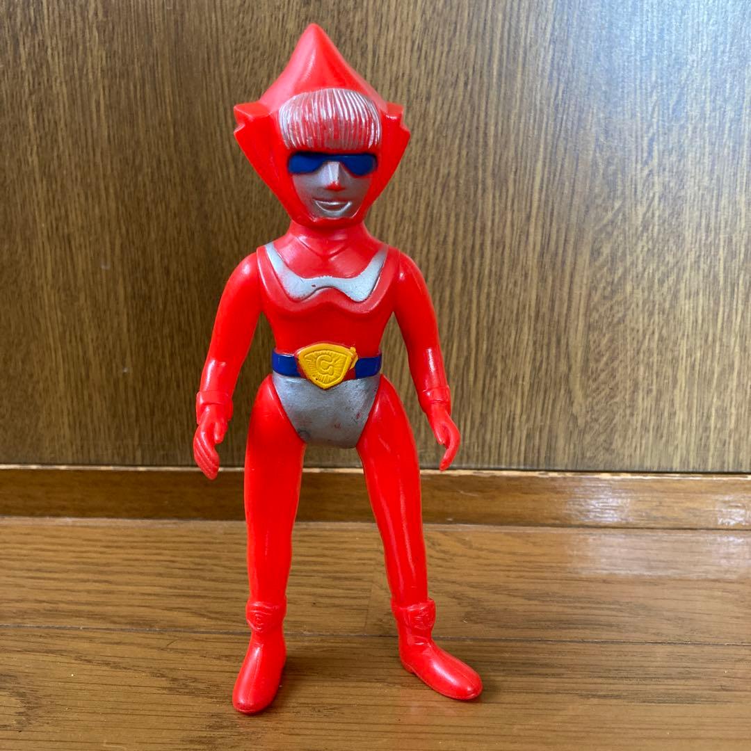 ゴッドマン　ソフビ　1970年代当時物