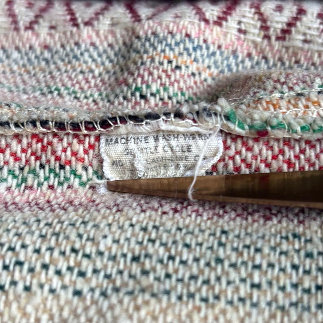 70s vintage】パーカー エスニック柄 ネイティブ柄 コンチョ y2k