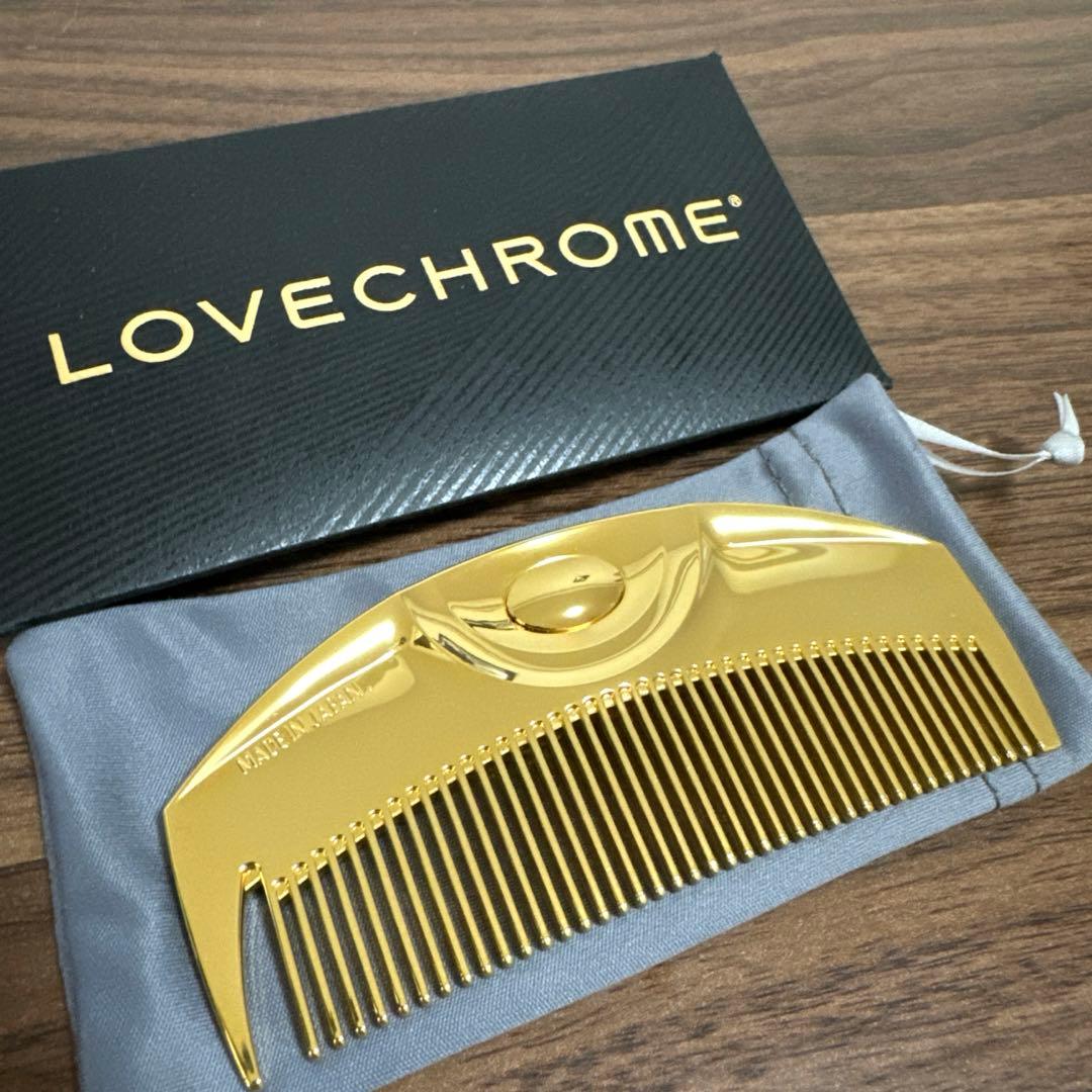 るるる  LOVECHROME K24GPツキ ゴールド コーム