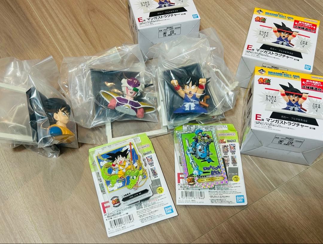 ドラゴンボール ビジュアルボード ACLLECTマンガストラクチャー下位賞まとめ