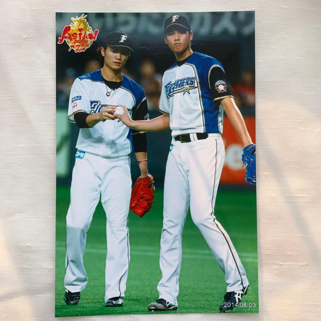 ハイライトフォト 日本ハムファイターズ 大谷翔平 西川遥輝 公式写真