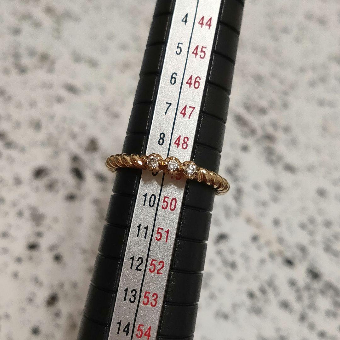 4℃　K10リング　9号 K10リング オスカー｜MONATELIER（モナトリエ）公式｜K10 一粒ダイヤ